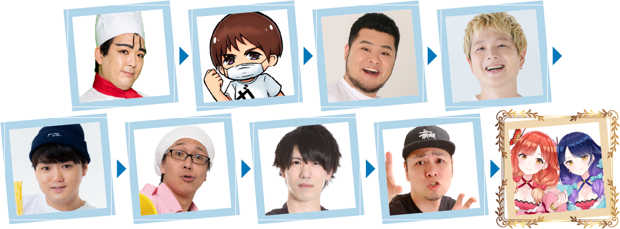 キュインリレー出演者